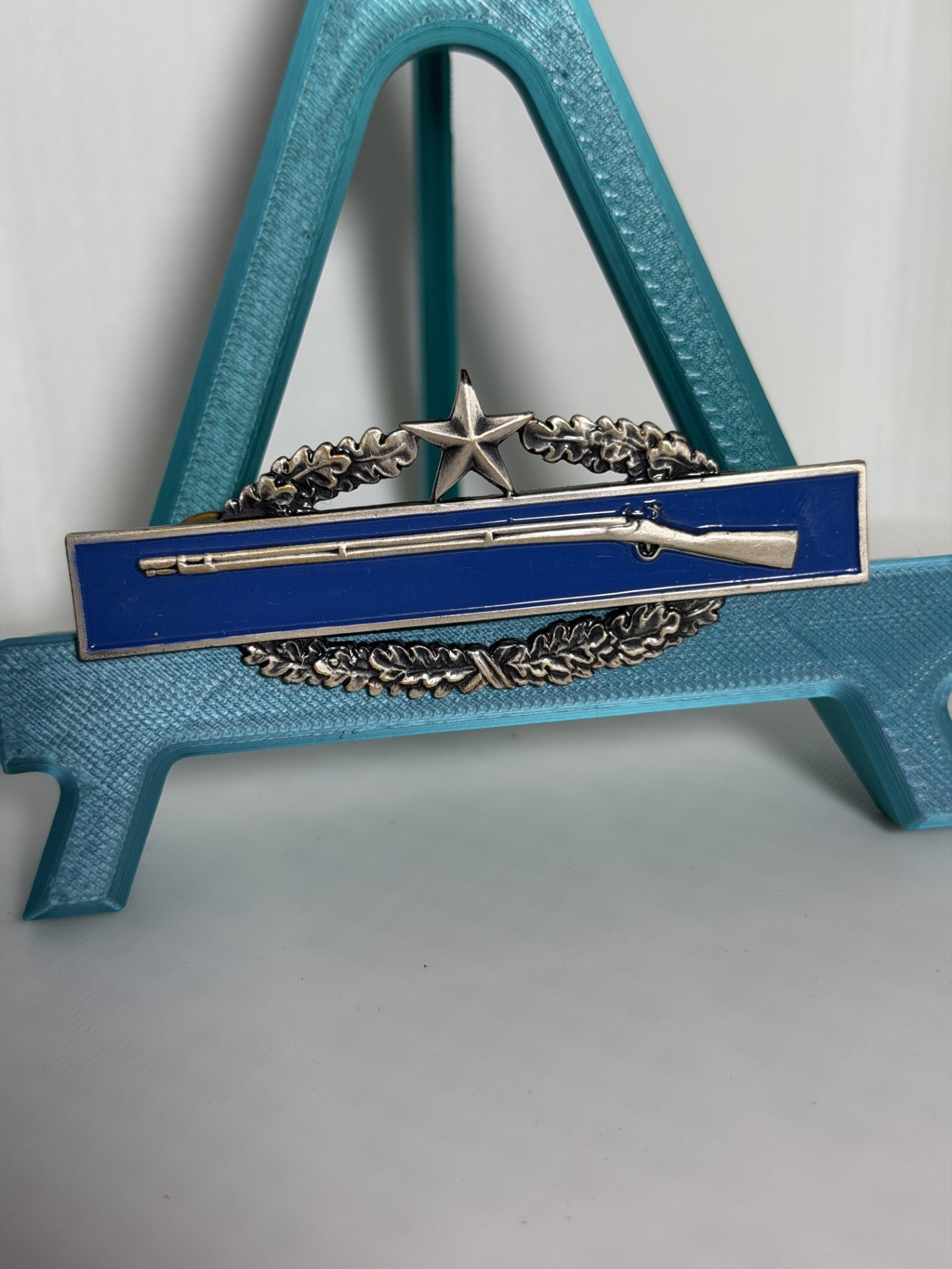 Combat Infantry Badge (CIB) - Second Award -Full Size- S-21 Vintage