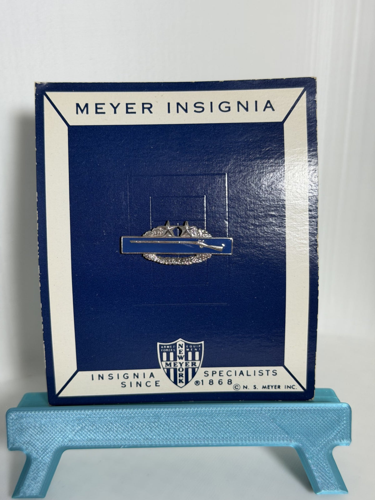 Combat Infantry Badge (CIB) - Third Award -Miniature - Meyer Vintage