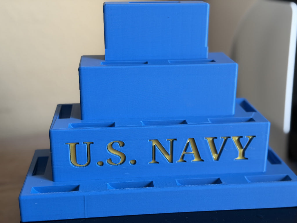 US Navy Challenge Coin Holder
