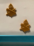 Civil Affairs Branch Insignia — Officer Pair — Krew