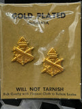 Civil Affairs Branch Insignia — Officer Pair — Denmark's Military Corp. D22