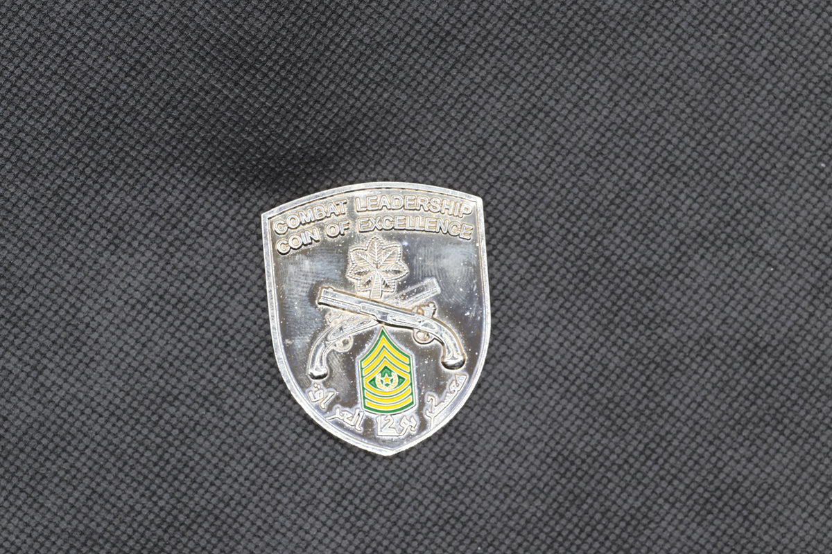 US Army 785th Military Police Battalion "Combat Leadership" Detainee Operations Challenge Coin