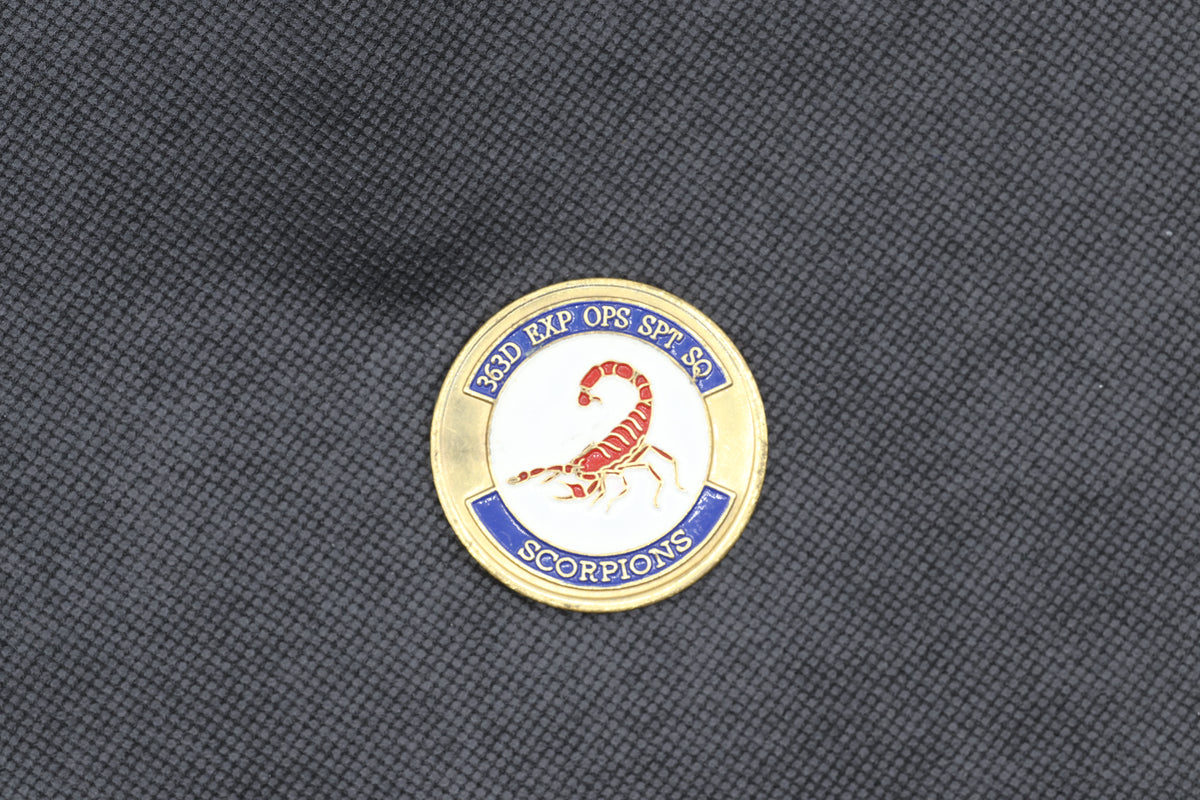 USAF 363rd Expeditionary Operations Support Squadron "Scorpions" Operation Southern Watch Challenge Coin