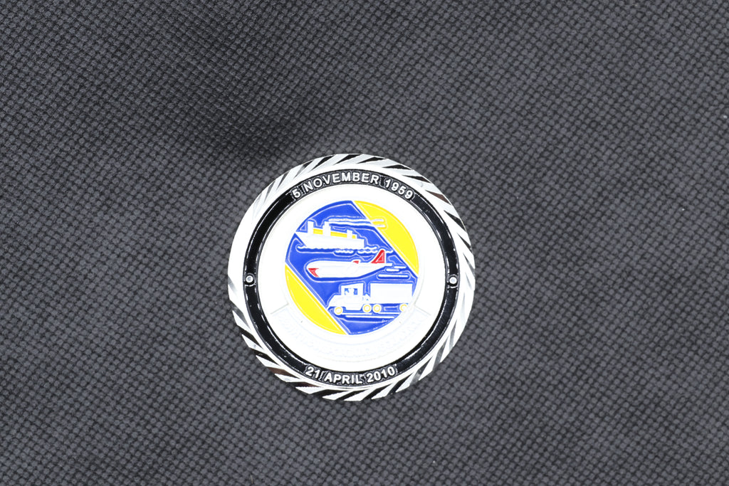 USAF 405th Transportation Squadron "Superior Performance" Deactivation Commemorative Challenge Coin