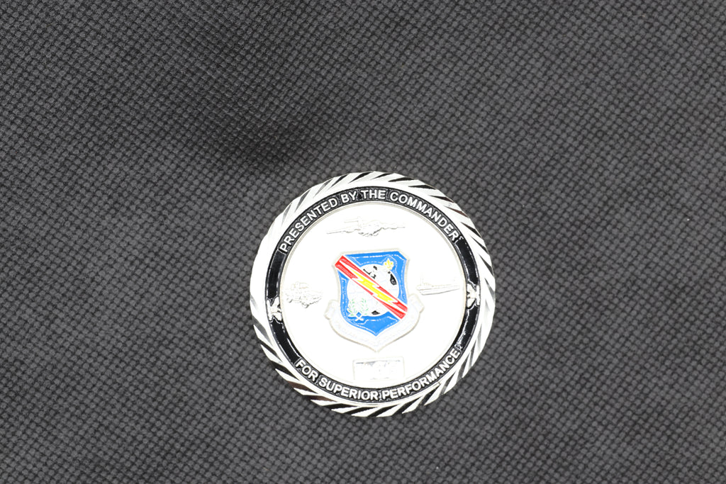USAF 405th Transportation Squadron "Superior Performance" Deactivation Commemorative Challenge Coin