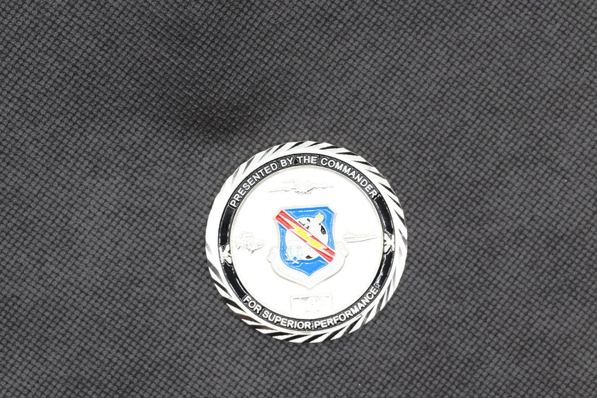 USAF 405th Transportation Squadron "Superior Performance" Deactivation Commemorative Challenge Coin