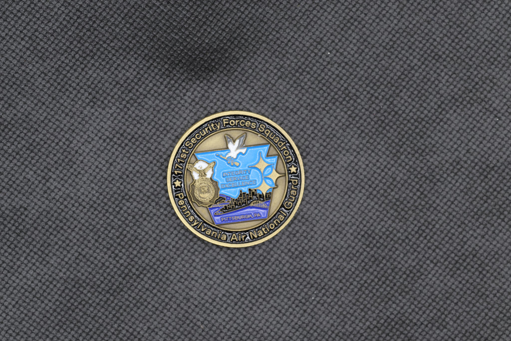 USAF 171st Security Forces Squadron Pennsylvania Air National Guard Challenge Coin