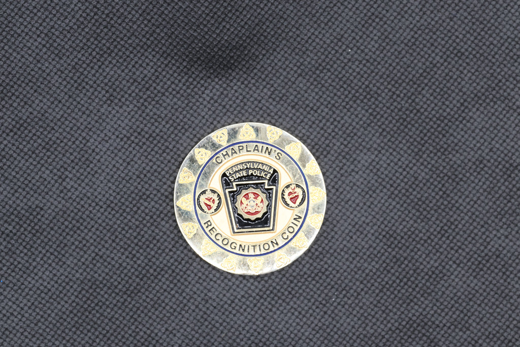 Pennsylvania State Police Chaplain's Recognition & Irish Memorial Challenge Coin