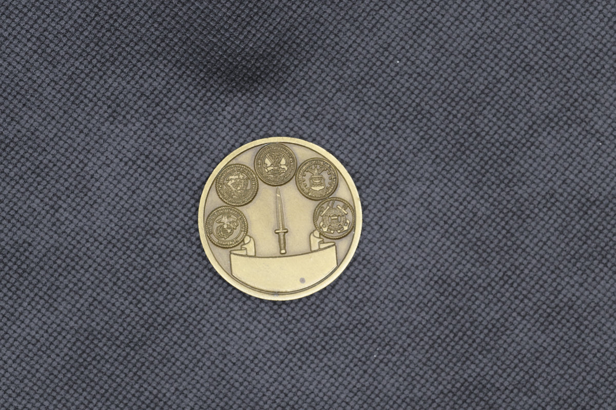 US Armed Forces Joint Command Operation Iraqi Freedom Veterans Challenge Coin