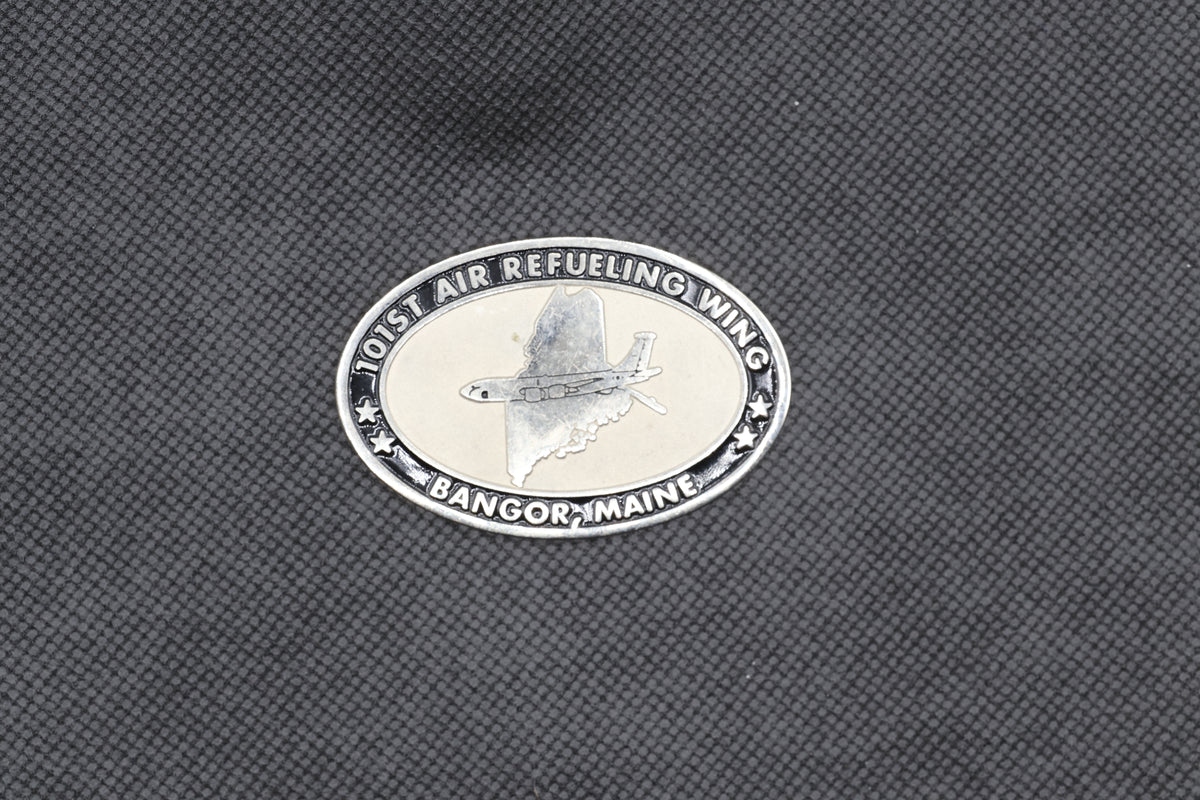 USAF 101st Air Refueling Wing "MAINEiacs" Bangor Maine Challenge Coin