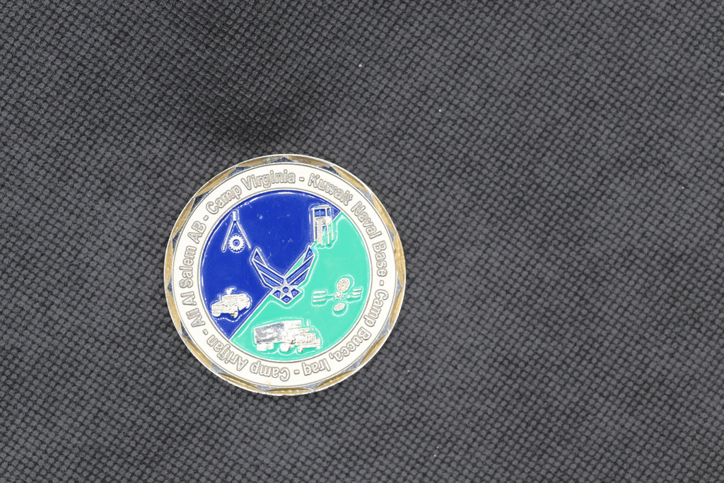 USAF 586th Air Expeditionary Group Commander's "For Excellence" Challenge Coin