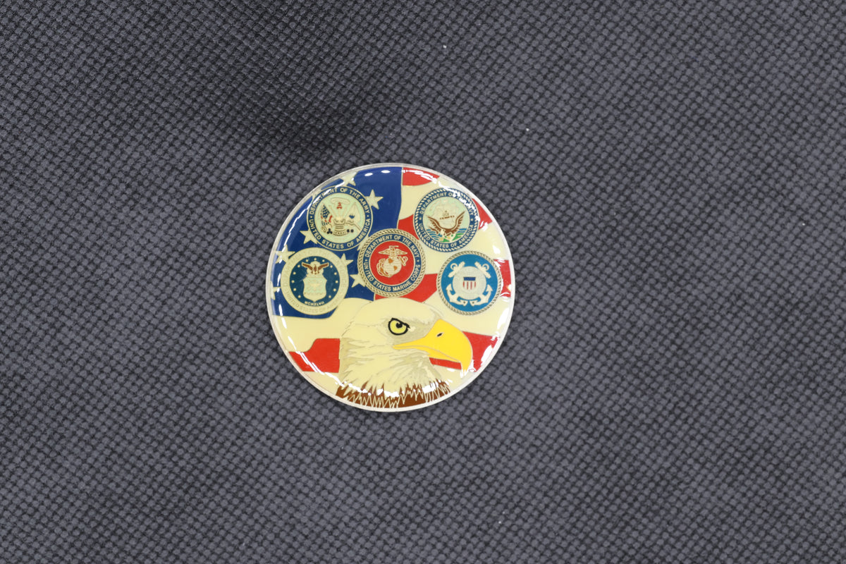 US Armed Forces "That's Why" 9/11 Memorial Joint Service Challenge Coin
