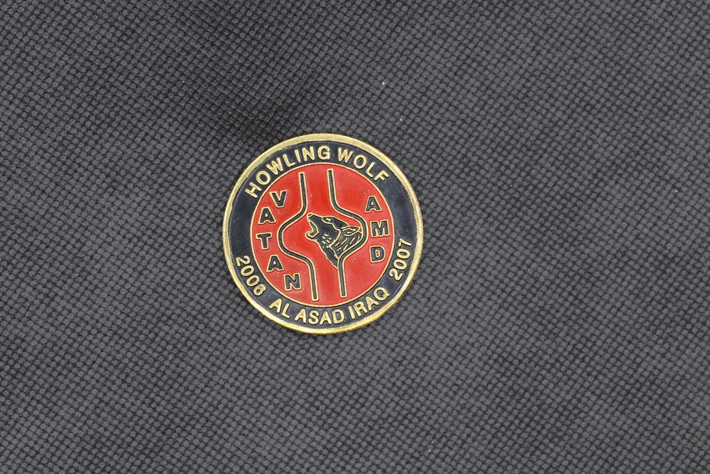 USMC "Howling Wolf" VATAN AMD Al Asad Iraq Deployment Challenge Coin