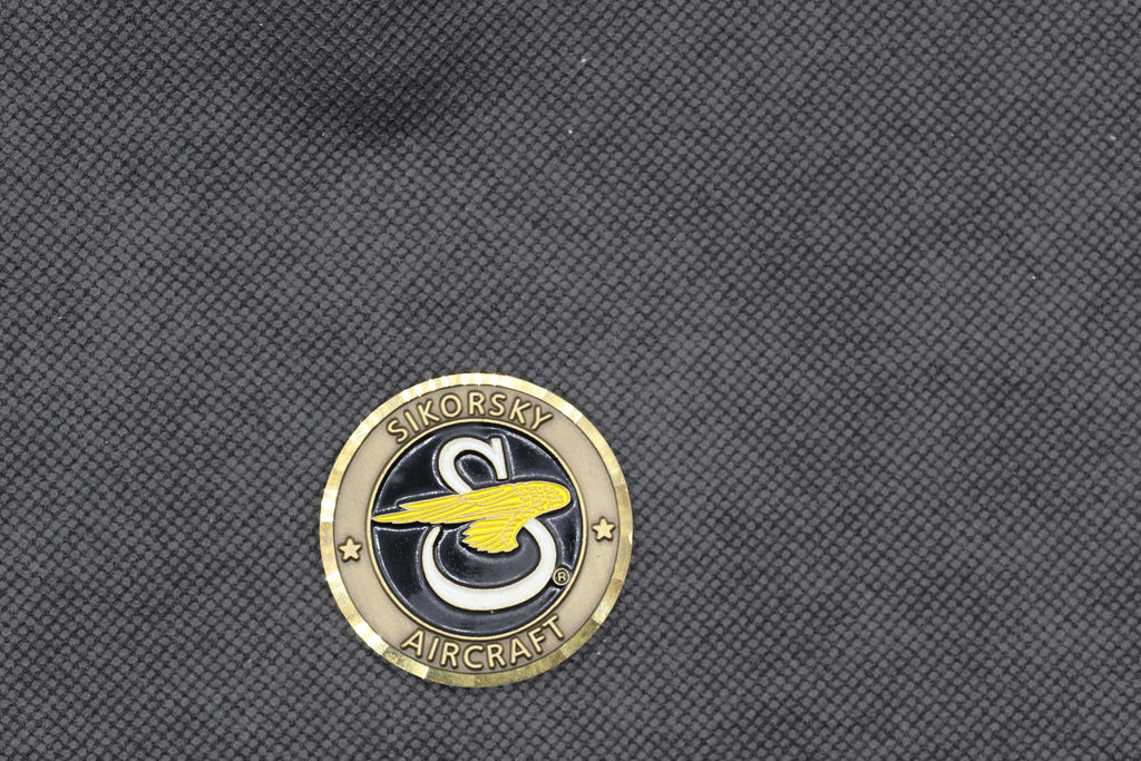 U.S. Army Black Hawk Helicopter 30th Anniversary Sikorsky Corporate Challenge Coin