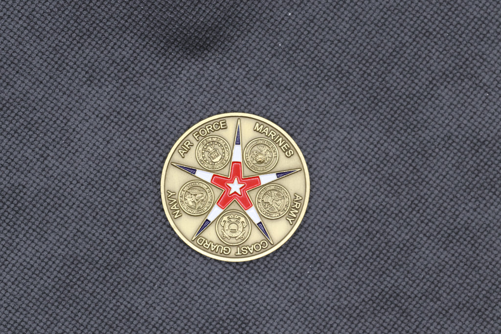 US Armed Forces Joint Service Operation Iraqi Freedom Campaign Challenge Coin