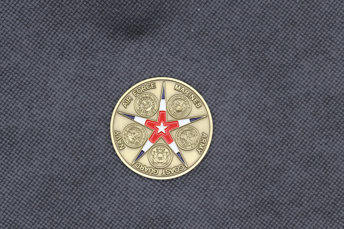 US Armed Forces Joint Service Operation Iraqi Freedom Campaign Challenge Coin