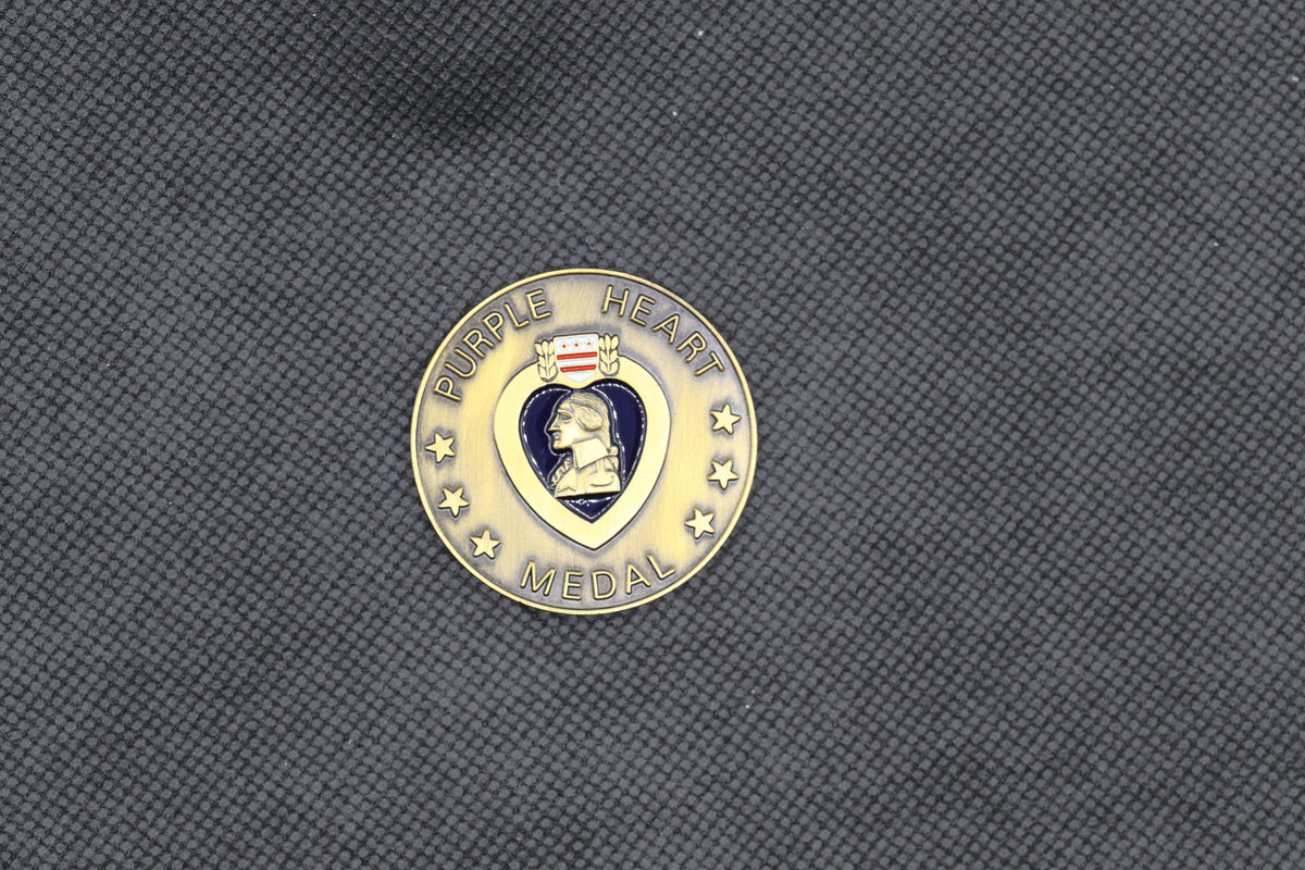 Military Order of the Purple Heart "Combat Wounded" Presentation Challenge Coin