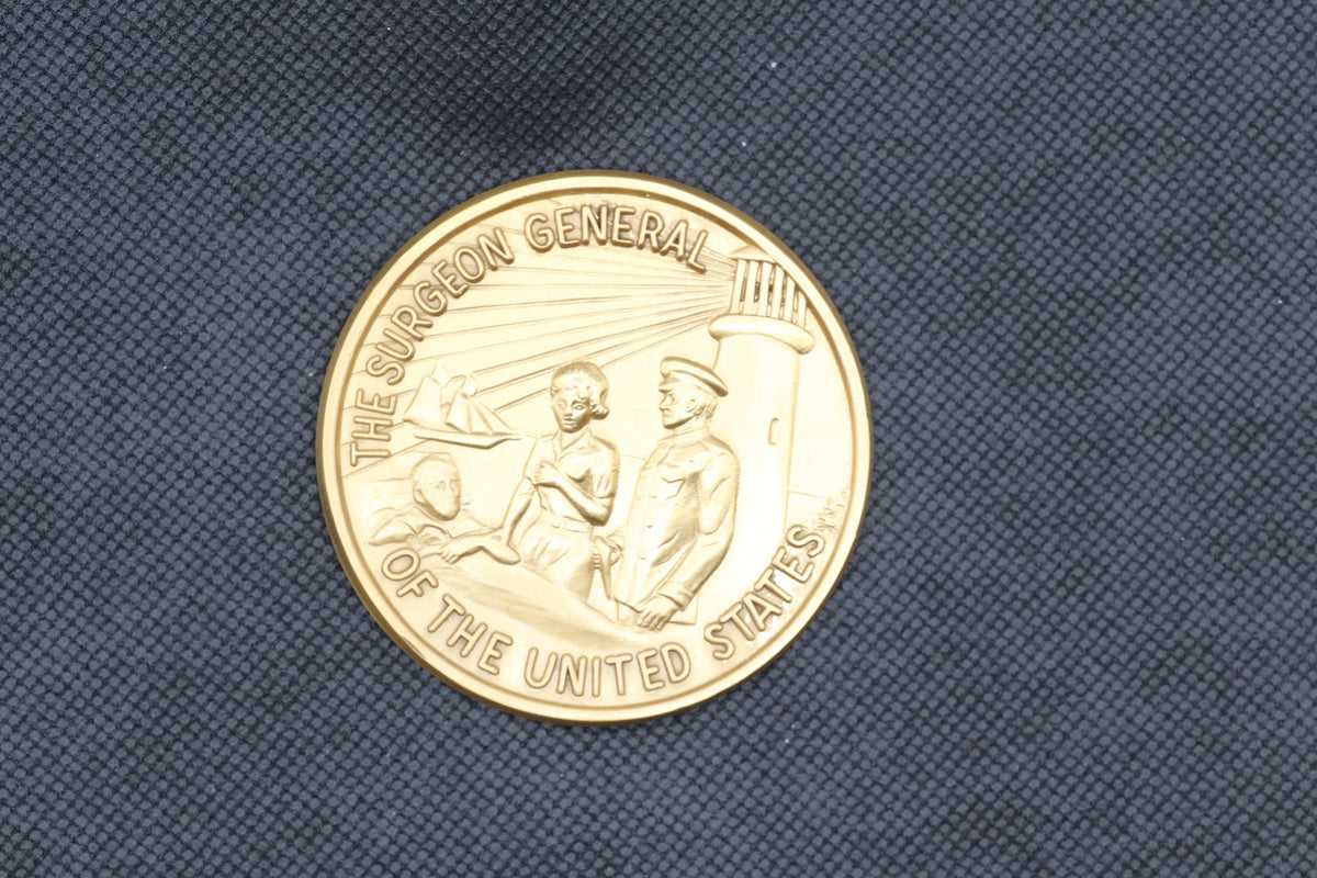 Office of the Surgeon General of the United States Presentation Challenge Coin (Blank Reverse)