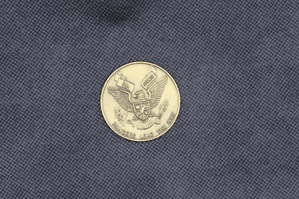 US Army 2nd Ranger Battalion "Sua Sponte" Historical Campaign Challenge Coin