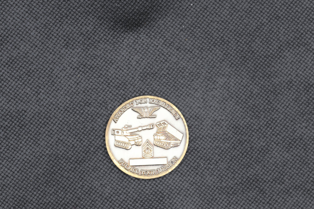 US Army 3rd Infantry Division 3rd ID Division Artillery (DIVARTY) "Marne Thunder" Coin of Excellence