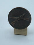 U.S. Army Infantry Collar Disk – Crossed Rifles Variant (Korean War–Early Cold War Era)