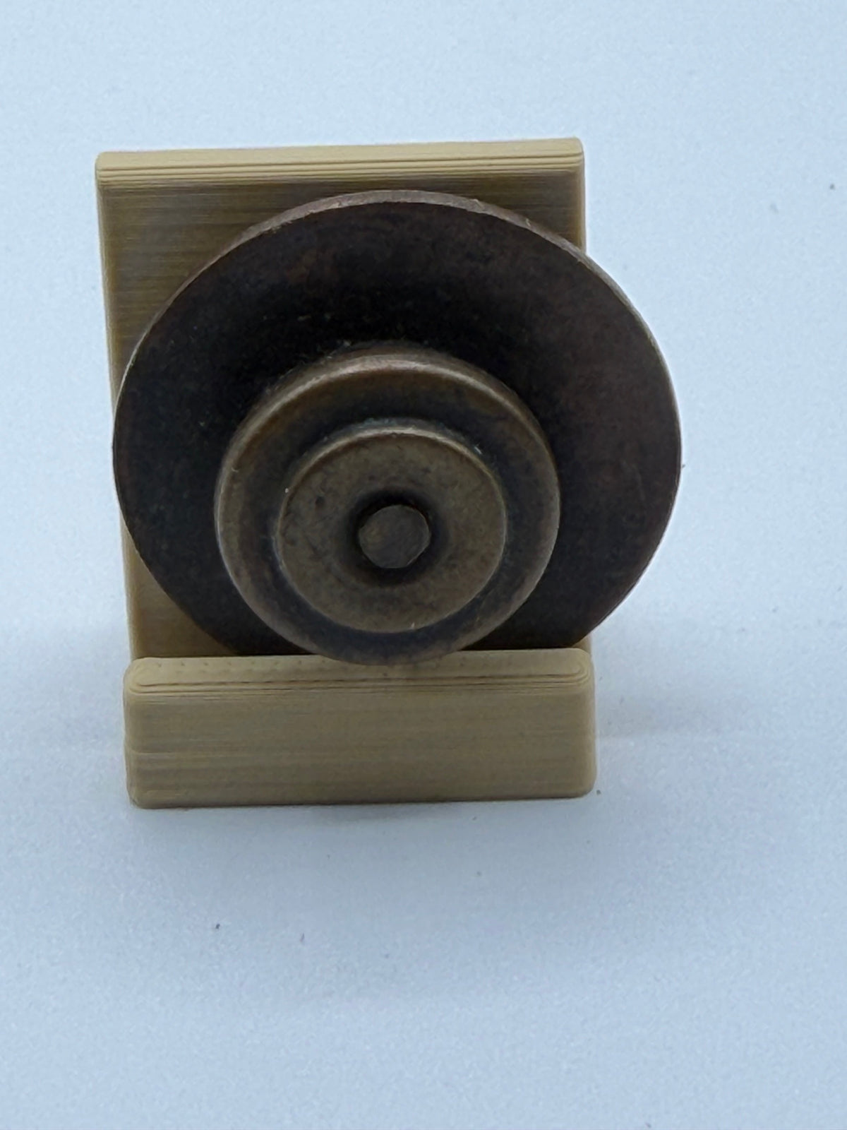 U.S. Army Infantry Collar Disk – Crossed Rifles Variant (Korean War–Early Cold War Era)