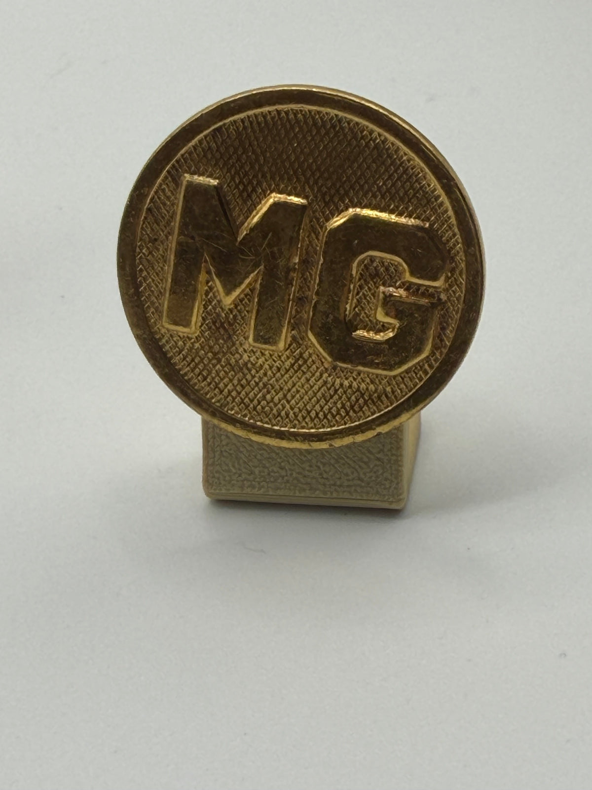 U.S. Army Machine Gun Company Collar Disk – “MG” Designation (WWII–Post‑War Era)