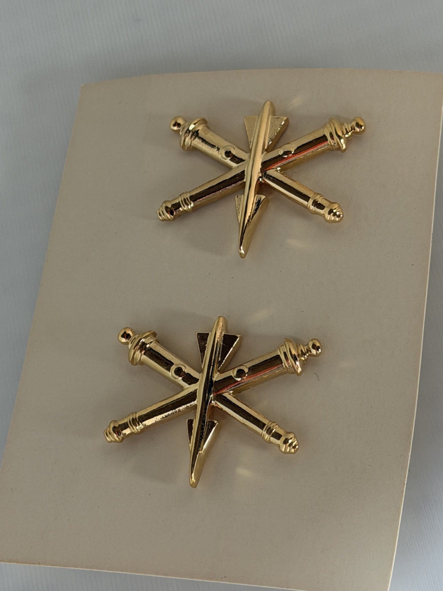 Army Air Defense Artillery Branch Insignia — Officer — Denmark’s Military Equipment Company