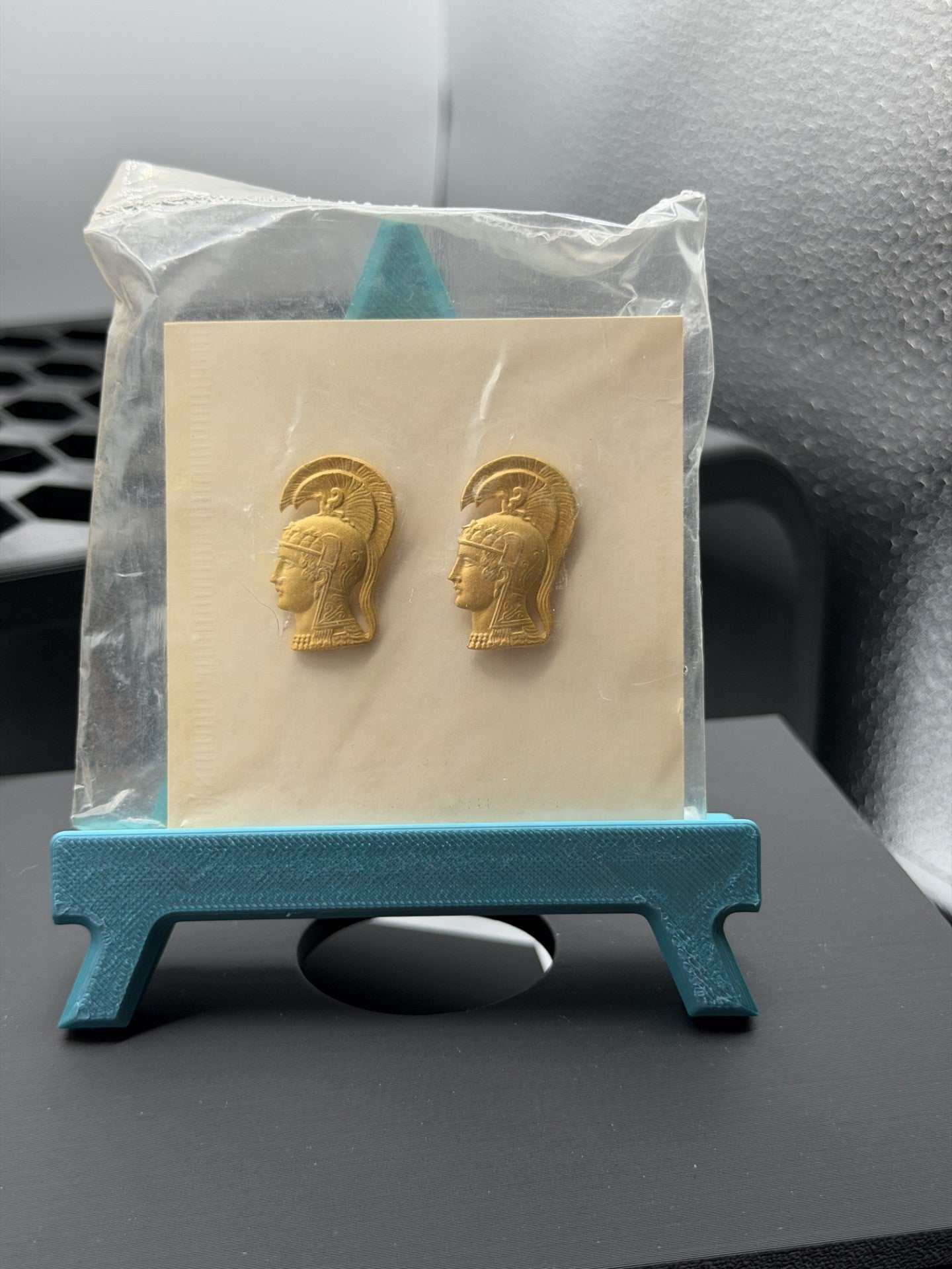 Women's Army Corps (WAC) Branch Insignia — Officer — Subdued — Krew G-I — Pair