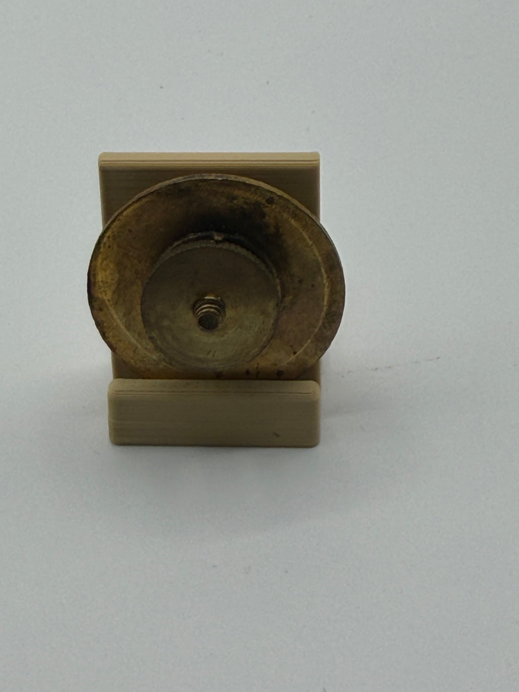 U.S. Army Infantry Collar Disk – Crossed Rifles with “S” Designation (WWII–Post‑War Era)