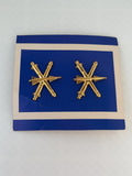 Army Air Defense Artillery Branch Insignia — Officer — S.B. Manufacturing